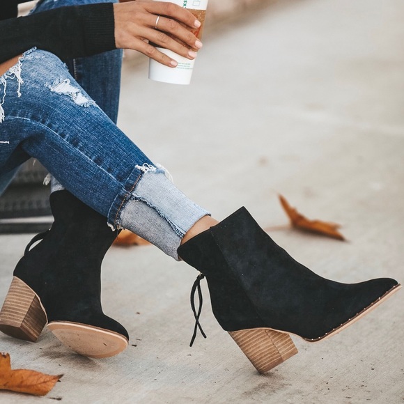 Vici Shoes - Weslee Faux Suede Bootie